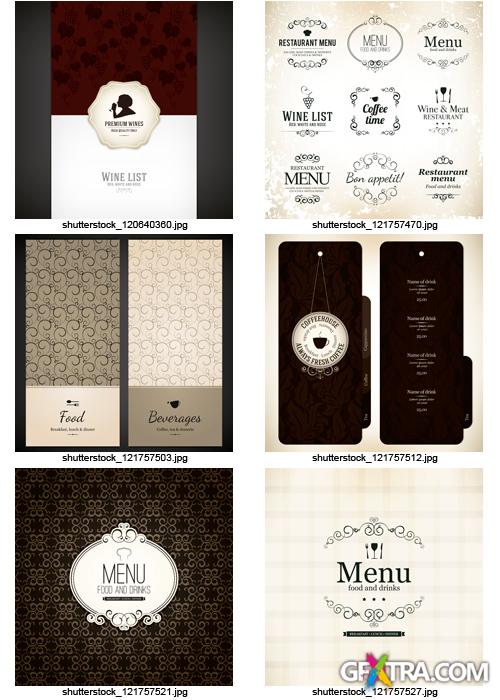 Amazing SS - Menu Templates 10, 25xEPS