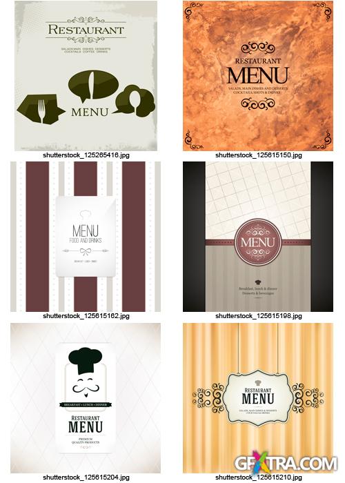 Amazing SS - Menu Templates 10, 25xEPS