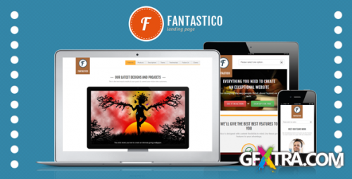 ThemeForest - Fantastico - Landing Page