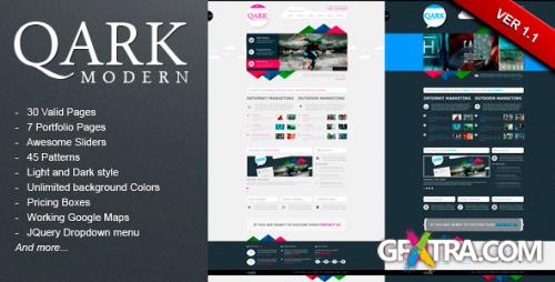 ThemeForest - QARK Modern v1.1 - HTML Template