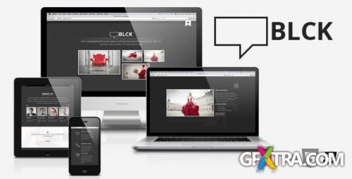 ThemeForest - BLCK - Responsive HTML5 One - Page Template