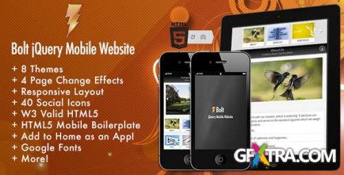 ThemeForest - Bolt - jQuery Mobile Website Template