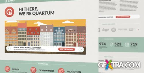 ThemeForest - Quartum v1.02 - Site Template