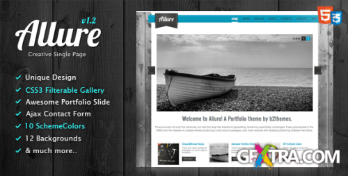 ThemeForest - Allure v1.2 - HTML5 Portfolio Theme