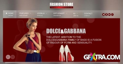 SJ Fashion Responsive v1.2 - Template for Joomla 2.5