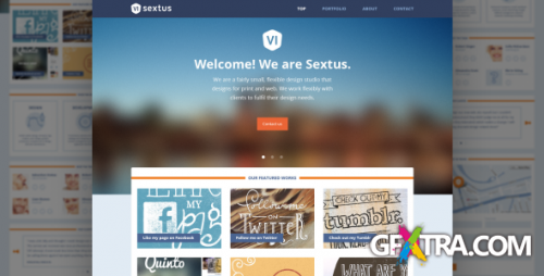 ThemeForest - Sextus - Site Template