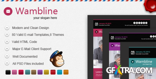 ThemeForest - Wambline - E-mail Template