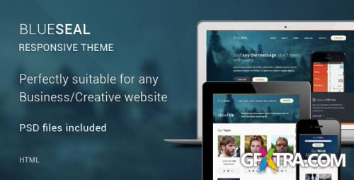 ThemeForest - BlueSeal - HTML Responsive Template