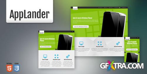 ThemeForest - AppLander - Responsive Landing Page