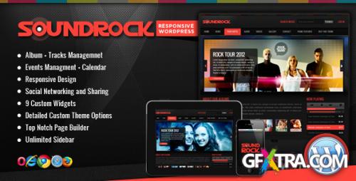 ThemeForest - Sound Rock - Music Band Wordpress Theme