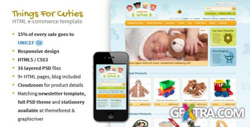 ThemeForest - Things for Cuties - E-Commerce Baby Shop Template - RIP