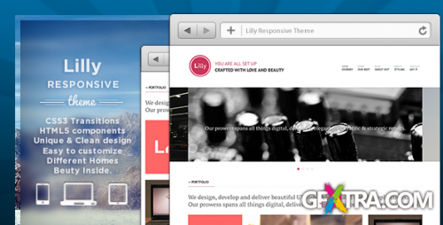 ThemeForest - Lilly - Responsive Theme