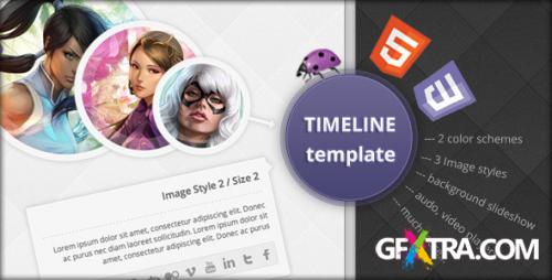 ThemeForest - Timeline Template - RIP