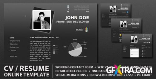 ThemeForest - ProCV - Professional Online Resume / CV