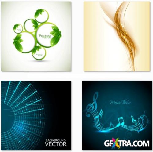 Vector Backgrounds Collection - 25 EPS Vector Stock