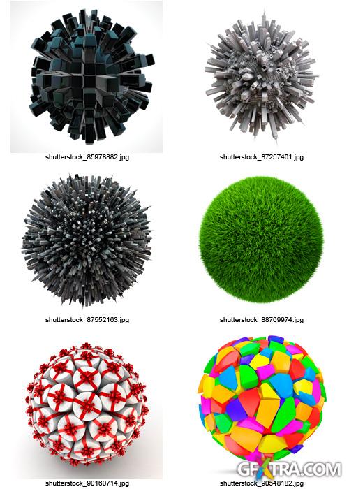 Amazing SS - 3D Spheres, 25xJPGs