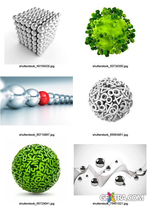 Amazing SS - 3D Spheres, 25xJPGs