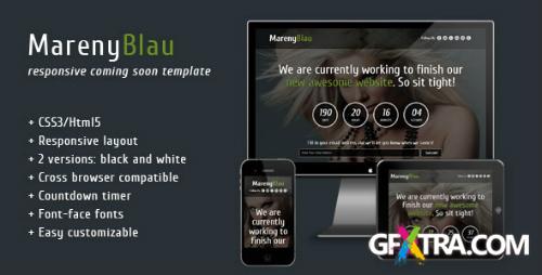 ThemeForest - Mareny Blau - Coming Soon Template