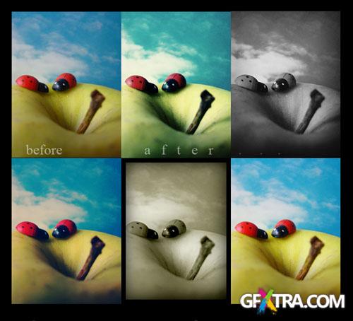 Colourful Photoshop Actions #1