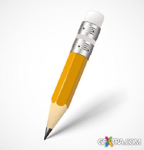 Pencil Collection - Shutterstock 25xEPS