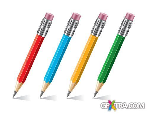 Pencil Collection - Shutterstock 25xEPS