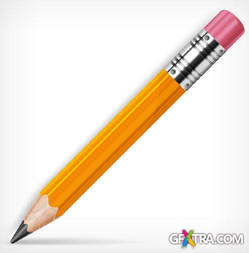 Pencil Collection - Shutterstock 25xEPS