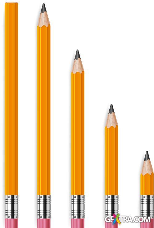 Pencil Collection - Shutterstock 25xEPS