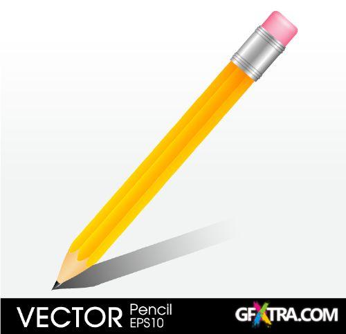 Pencil Collection - Shutterstock 25xEPS