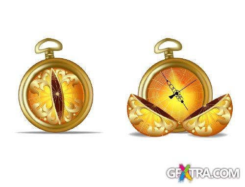 Old Clock's - Shutterstock 25xEPS