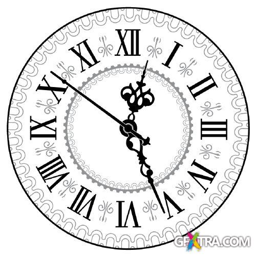 Old Clock's - Shutterstock 25xEPS