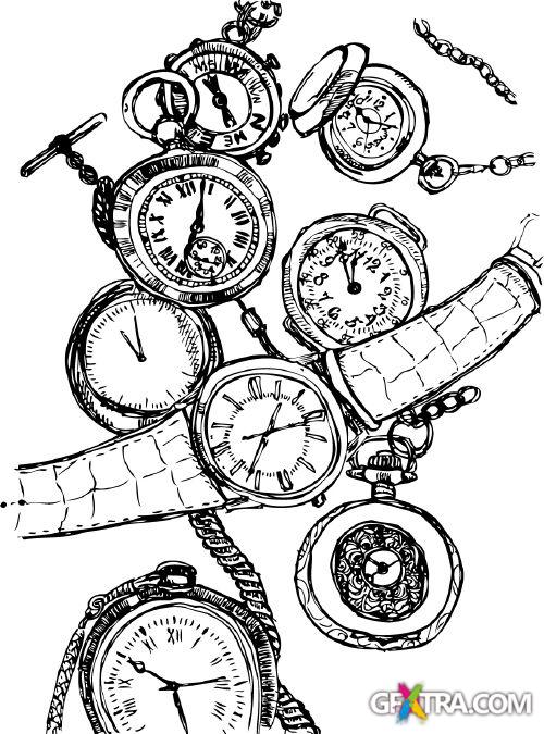 Old Clock's - Shutterstock 25xEPS