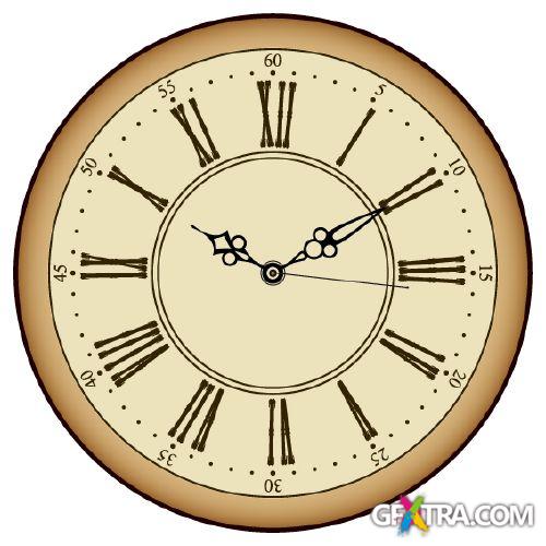 Old Clock's - Shutterstock 25xEPS