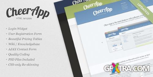 ThemeForest - CheerApp - Premium App HTML Template (FULL)