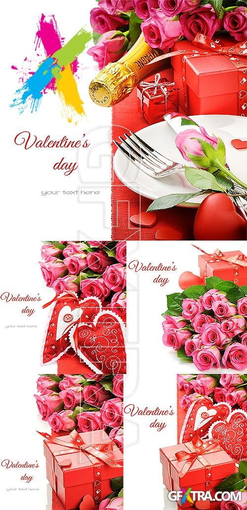 Stock Photo - Valentine compositions