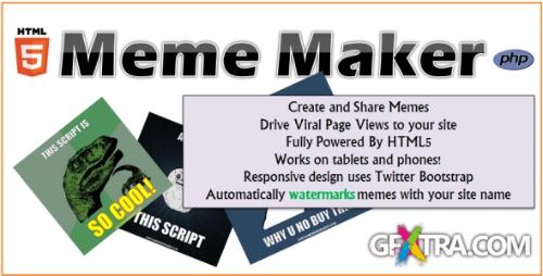 CodeCanyon - HTML5 Meme Maker v1.2