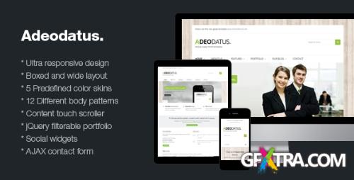 ThemeForest - Adeodatus - Clean Business Template - RIP