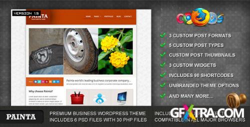 ThemeForest - Painta v1.1 - Business WordPress Theme