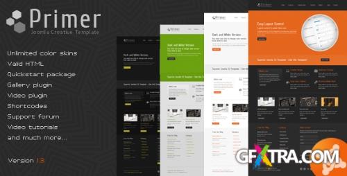 ThemeForest - Primer v1.3 - Creative Joomla Template