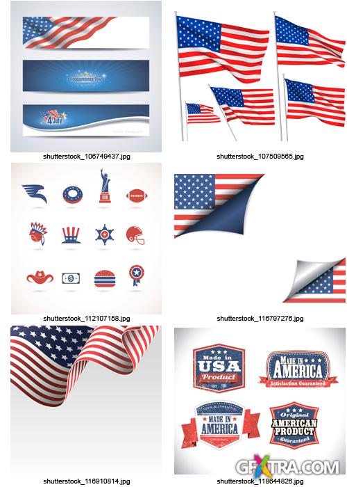 Amazing SS - USA Symbols, 25xEPS