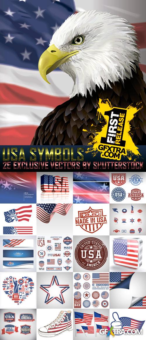 Amazing SS - USA Symbols, 25xEPS