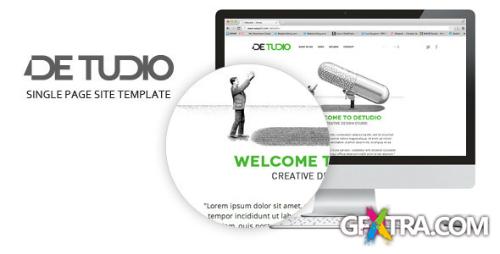 ThemeForest - Detudio - HTML single page Template