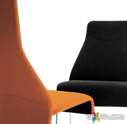 B&B Italia Furnitures - Tables, Chairs and Accessories 3D Model Collection