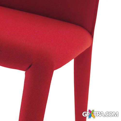 B&B Italia Furnitures - Tables, Chairs and Accessories 3D Model Collection