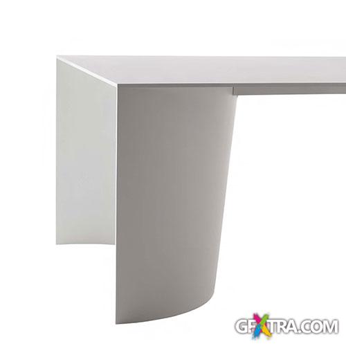 B&B Italia Furnitures - Tables, Chairs and Accessories 3D Model Collection