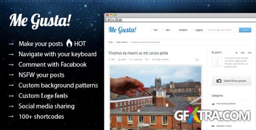 Themeforest - Me Gusta! v2.4 - User-driven Content Sharing Theme