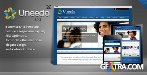 ThemeForest - Uneedo - Responsive JomSocial Ready Joomla Template