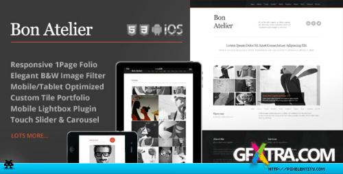 ThemeForest - Bon Atelier - Responsive One Page HTML5 Template