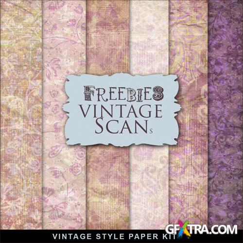 Textures - Old Vintage Backgrounds #125