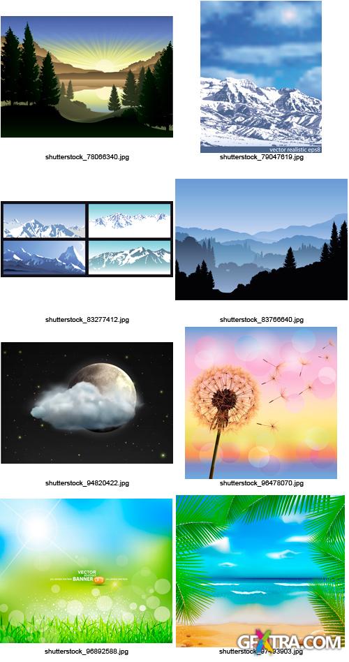 Amazing SS - Beautiful Landscapes, 25xEPS