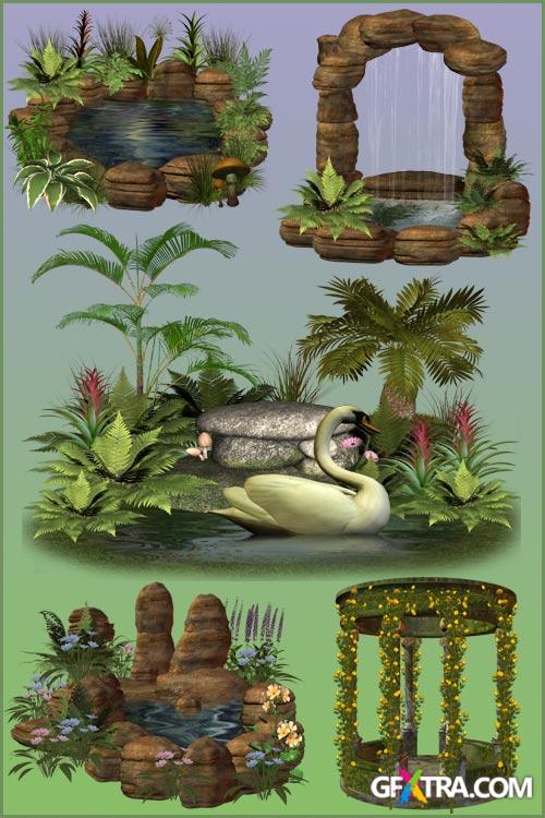 Clipart PNG - Magic Ponds